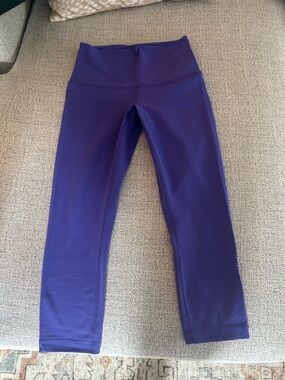 Women’s Purple Active Leggings - High Waist